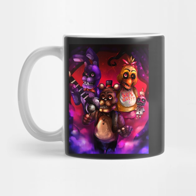 FNAF + (Plus) by rocioam7